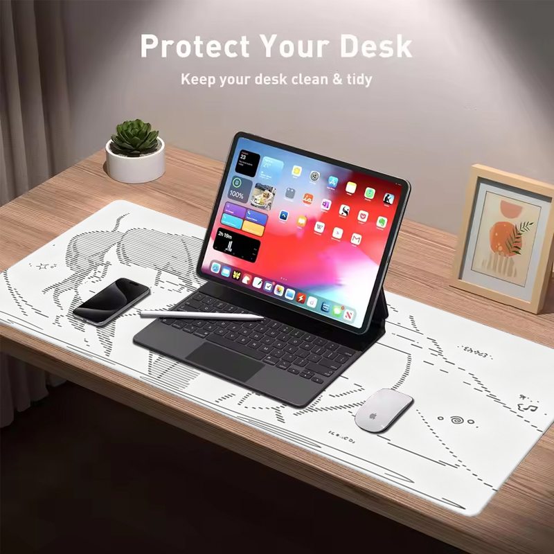 1Pcs 가죽 마우스 패드 애니메이션 엔젤 소녀 Y2k - Office Furniture China 리뷰 및 가격